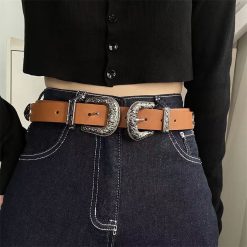 Women's Belt Fashion European And American Style Three-piece Set