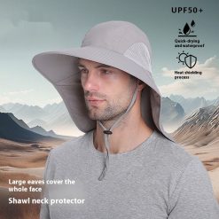 Alpine Cap Sun Protection Men's Outdoor UV-proof