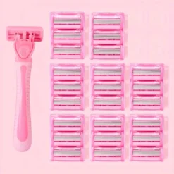 Men And Women Body Hair Bikini Safety Razor Blade Female Hair Removal Shaving Shaver Replacement Heads