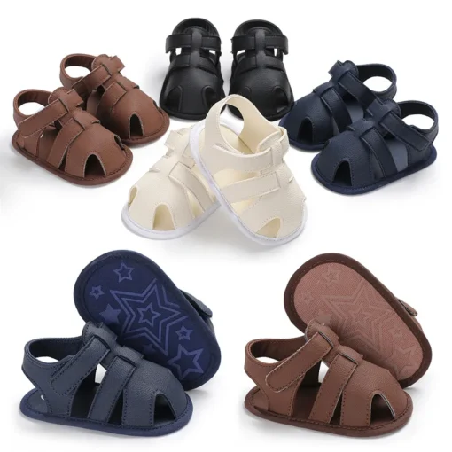 Baby Sandals for Boy Girl Newborn 0 to 3 6 9 10 12 18 Months Kids Sandals Infantil Summer Shoes Soft Sole Toddler First Walkers