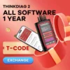 (No Hardware)THINKCAR Thinkdiag2 All Car Brands License 1 Year Software Update Subscription