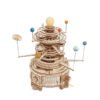 Robotime Rokr 316PCS Rotatable Mechanical Orrery DIY Wooden Model Building Block Kits Assembly Toy Gift For Children ST001