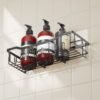 Shower Caddy 5 Pack Adhesive Bathroom Shower Storage Organization Shelves Rack