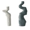 Twist-shaped Ceramic Flower Ware Dried Flower Flower Ware